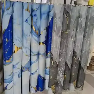 Golden Hot Stamping Marble Heat Transfer Film