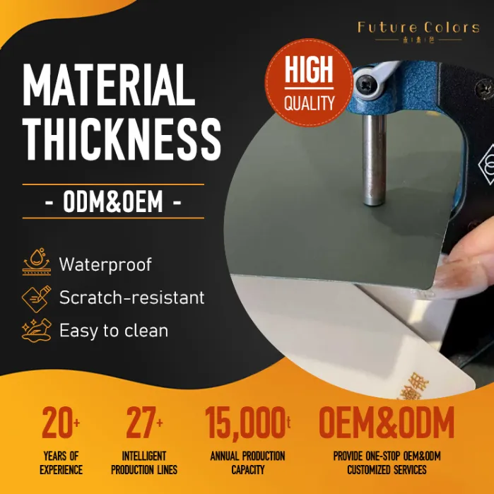 PVC Deep Embossing Decorative Film for Panels