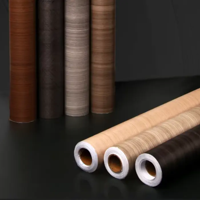 Houtgraan PVC Dekoratiewe filmrol